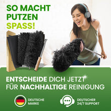 Lade das Bild in den Galerie-Viewer, Staubwedel Set 140cm
